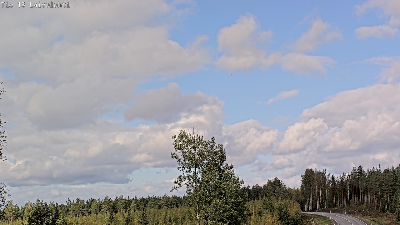 Kelikamerat Kuva Tie 15 Laivolahti, Mäntyharju, Etelä-Savo