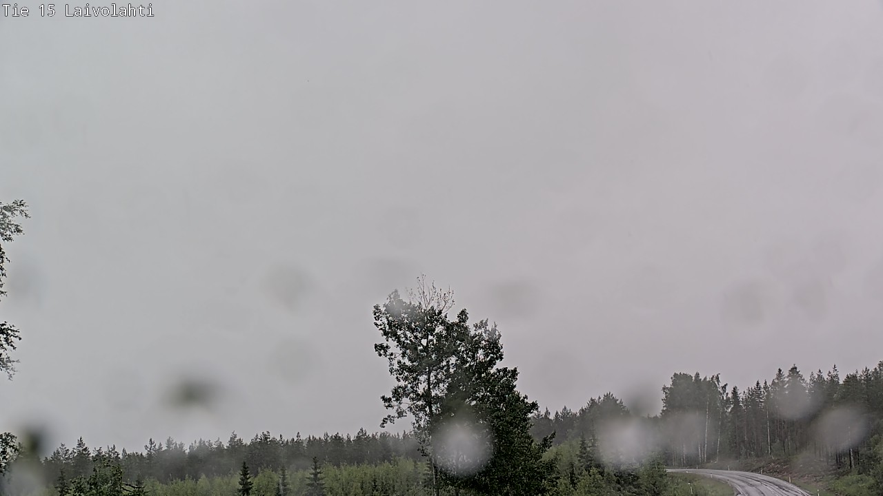 Weather Camera Image Road 15 Laivolahti, Mäntyharju, Etelä-Savo