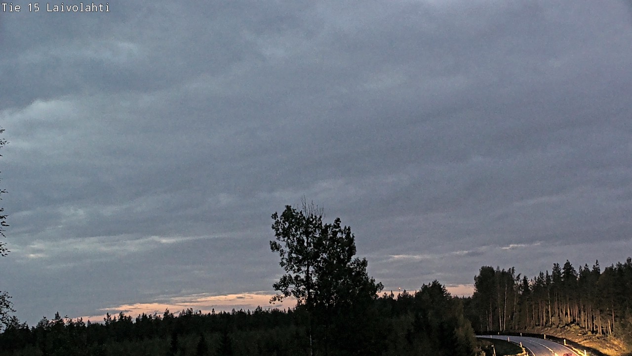Weather Camera Image Road 15 Laivolahti, Mäntyharju, Etelä-Savo
