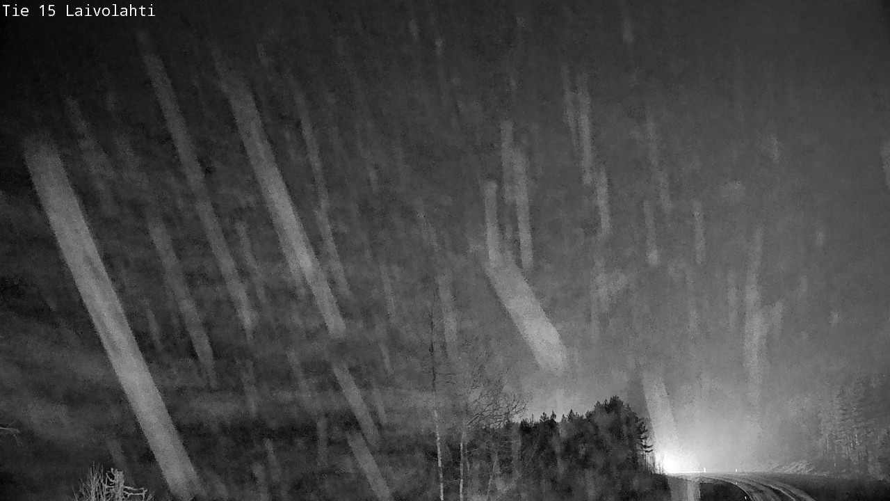 Weather Camera Image Väg 15 Laivolahti, Mäntyharju, Etelä-Savo