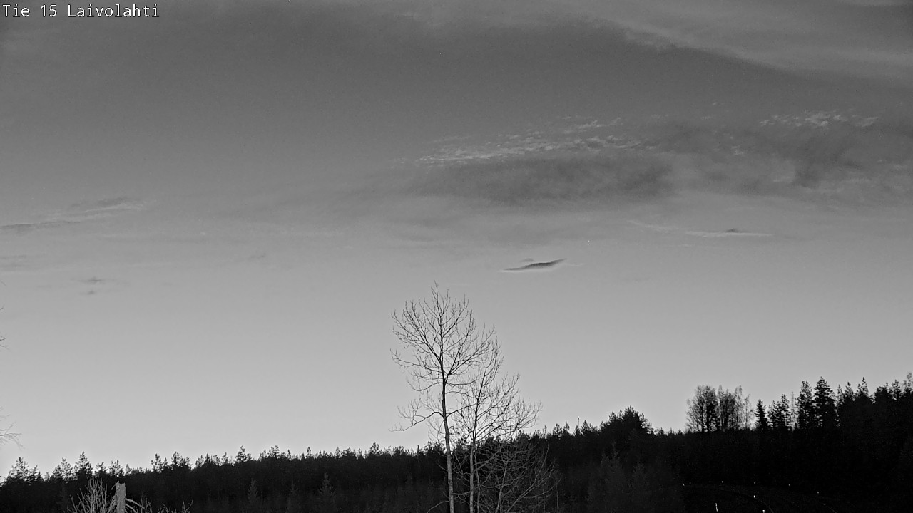 Weather Camera Image Väg 15 Laivolahti, Mäntyharju, Etelä-Savo