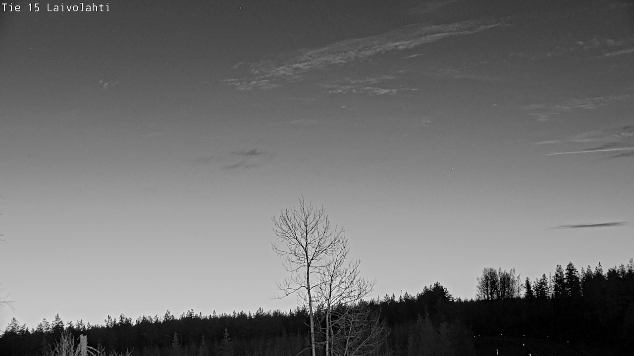 Weather Camera Image Väg 15 Laivolahti, Mäntyharju, Etelä-Savo
