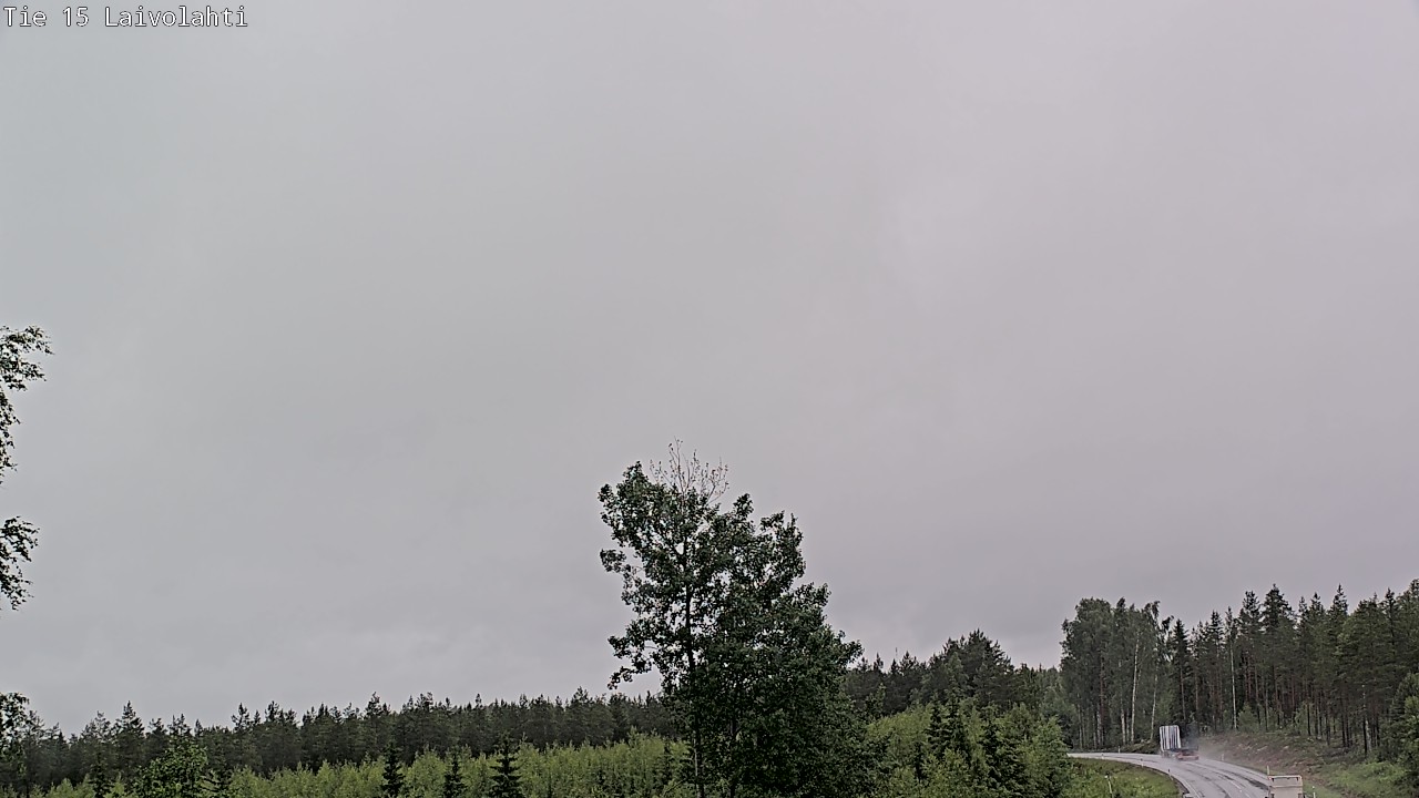 Weather Camera Image Road 15 Laivolahti, Mäntyharju, Etelä-Savo