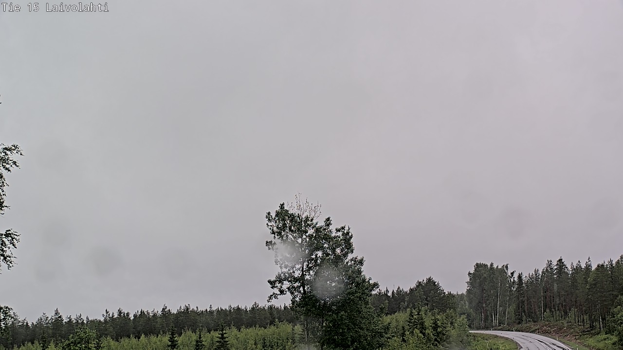 Weather Camera Image Road 15 Laivolahti, Mäntyharju, Etelä-Savo