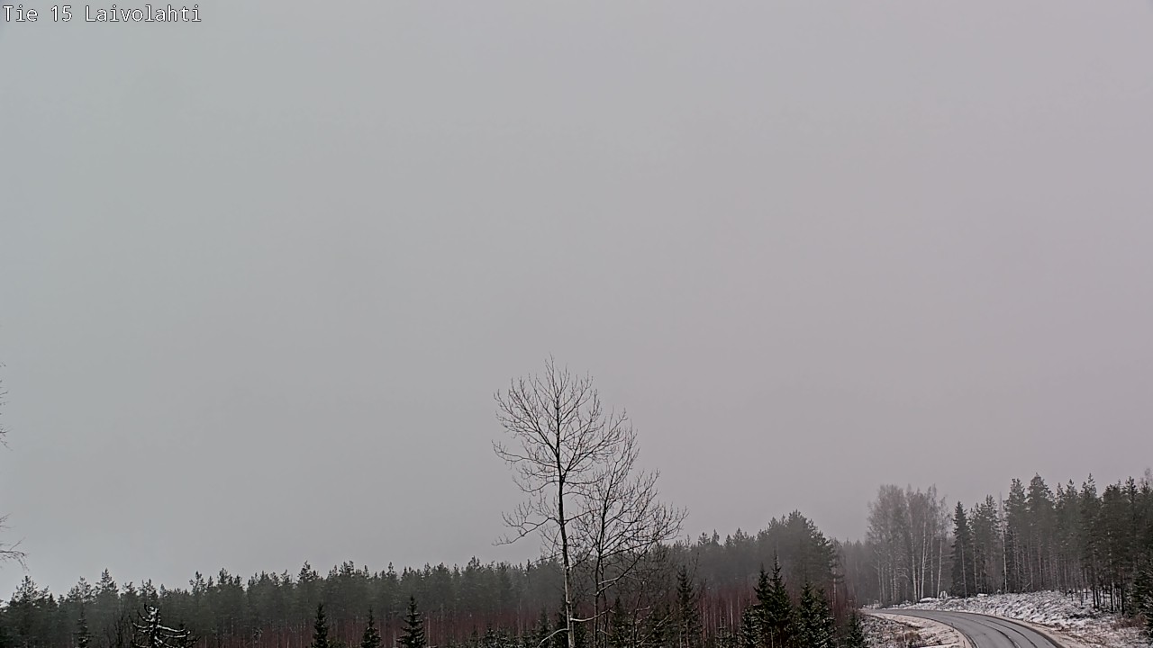 Weather Camera Image Väg 15 Laivolahti, Mäntyharju, Etelä-Savo