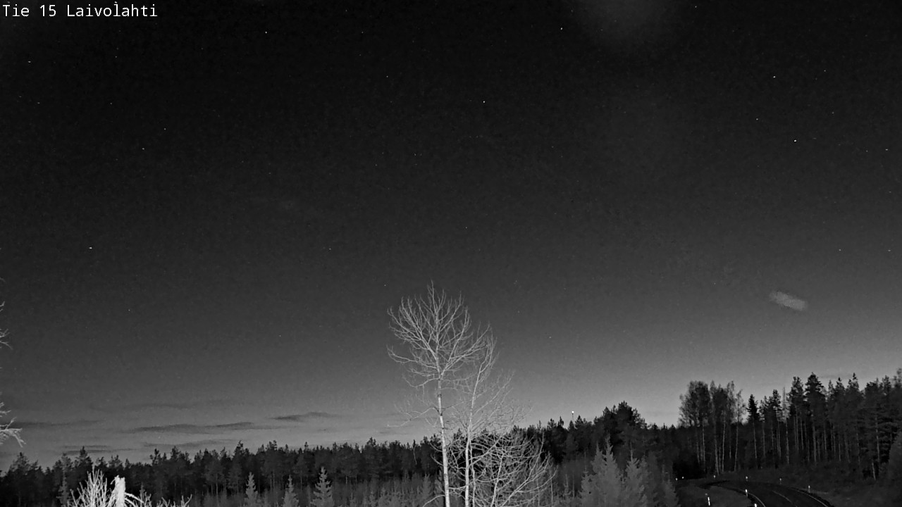 Weather Camera Image Väg 15 Laivolahti, Mäntyharju, Etelä-Savo