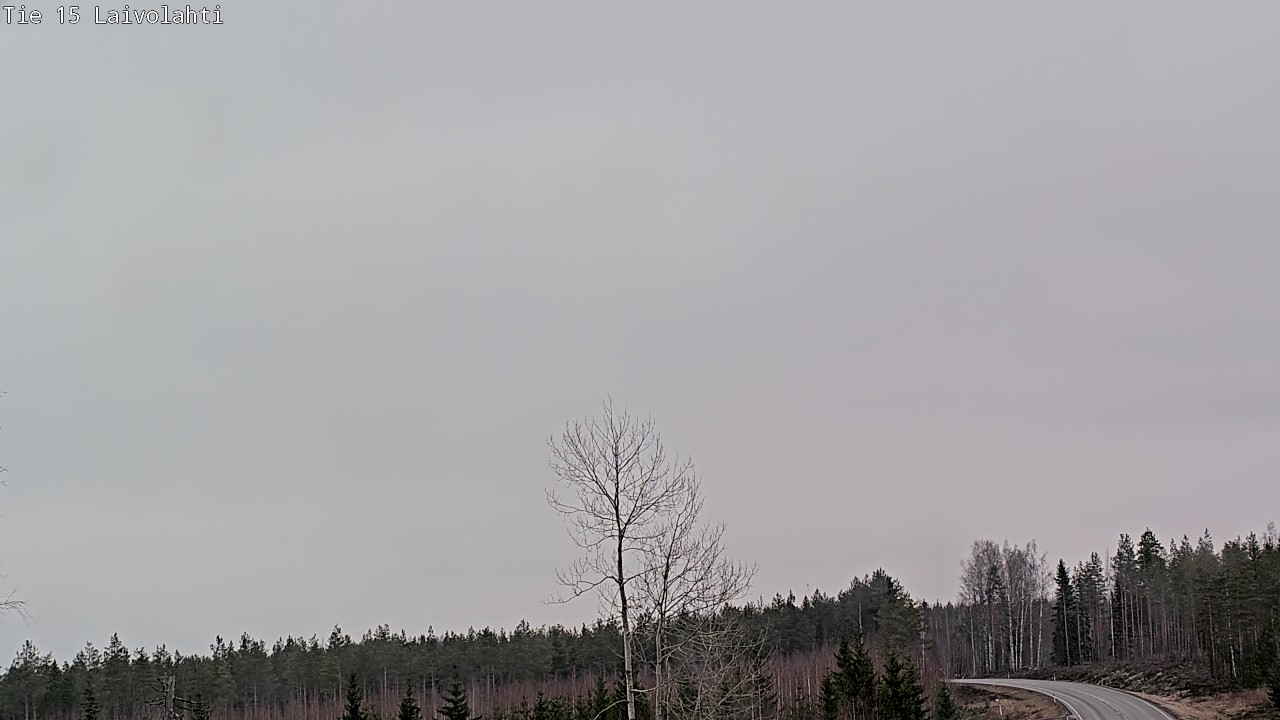 Weather Camera Image Väg 15 Laivolahti, Mäntyharju, Etelä-Savo