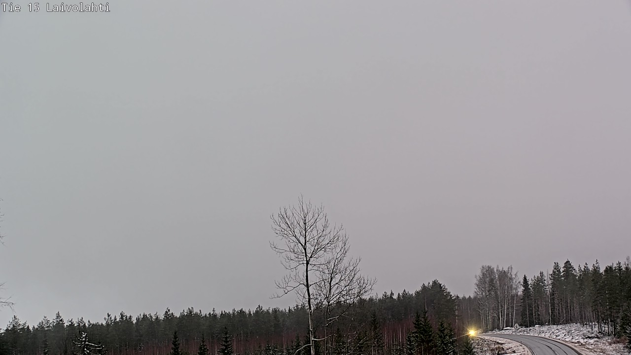 Weather Camera Image Väg 15 Laivolahti, Mäntyharju, Etelä-Savo