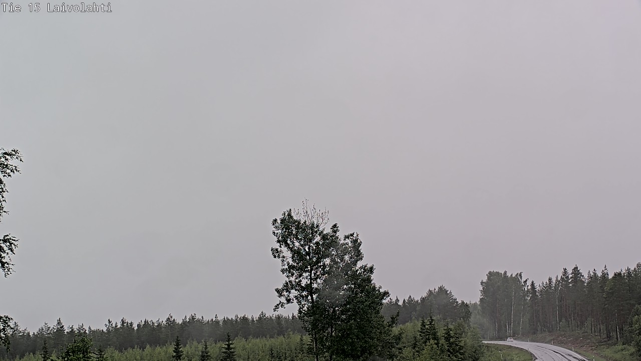 Weather Camera Image Road 15 Laivolahti, Mäntyharju, Etelä-Savo