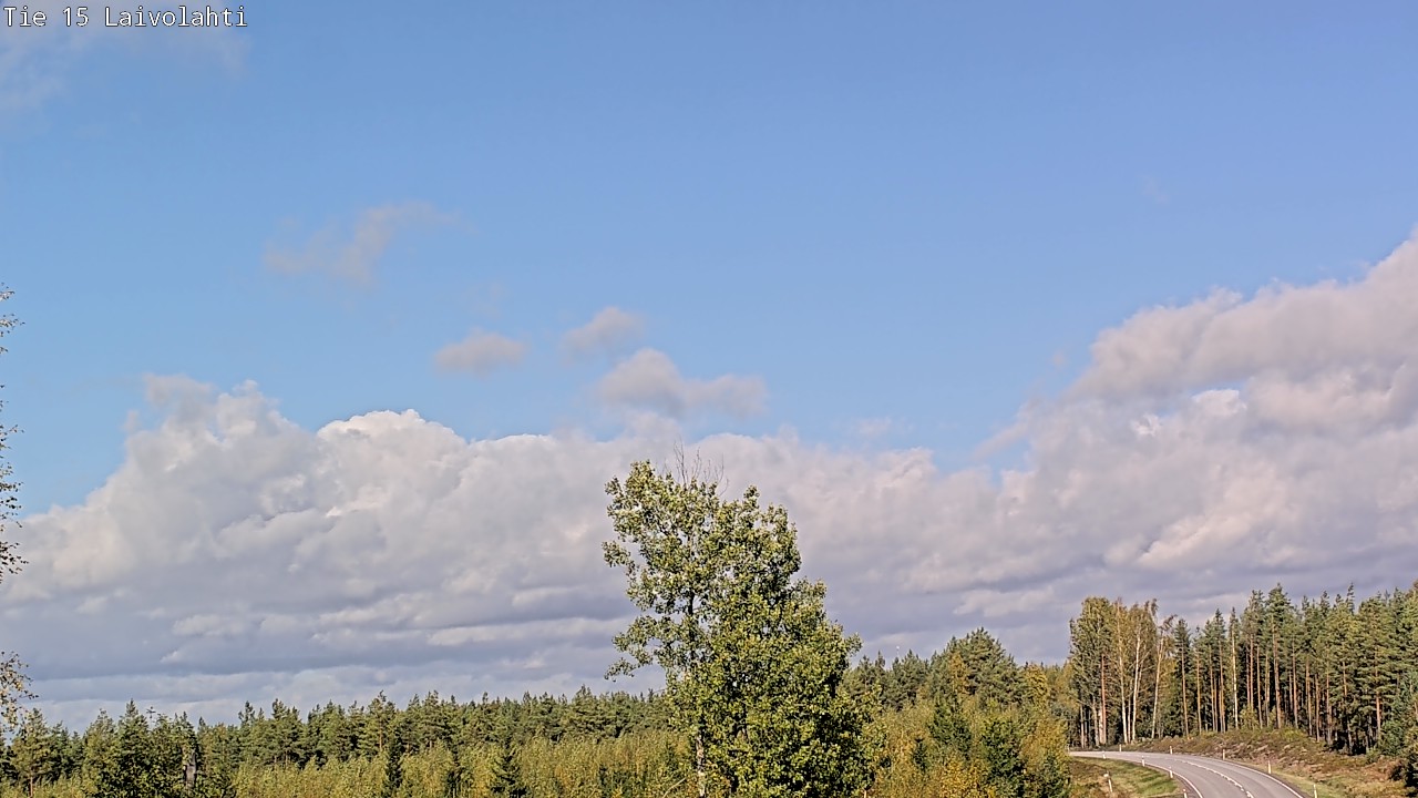 Kelikamerat Kuva Tie 15 Laivolahti, Mäntyharju, Etelä-Savo