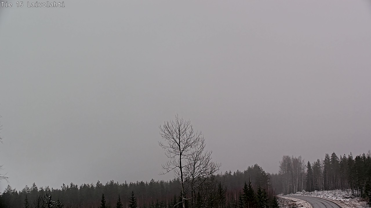 Weather Camera Image Väg 15 Laivolahti, Mäntyharju, Etelä-Savo
