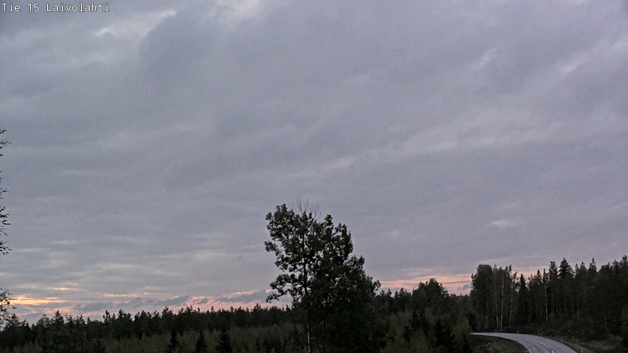 Weather Camera Image Road 15 Laivolahti, Mäntyharju, Etelä-Savo