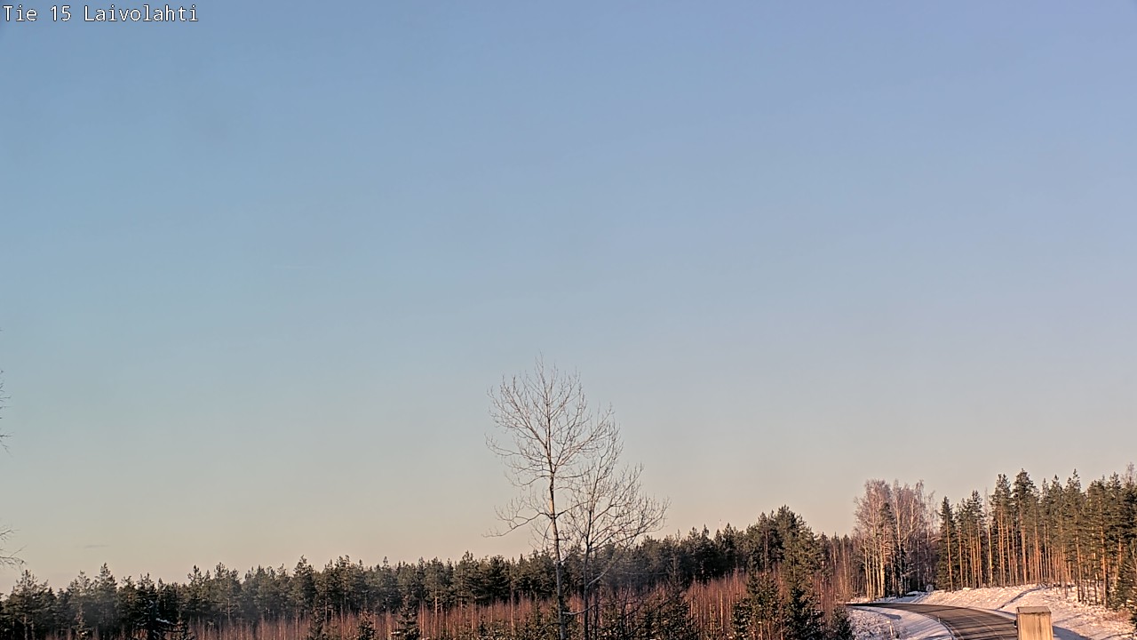 Kelikamerat Kuva Tie 15 Laivolahti, Mäntyharju, Etelä-Savo