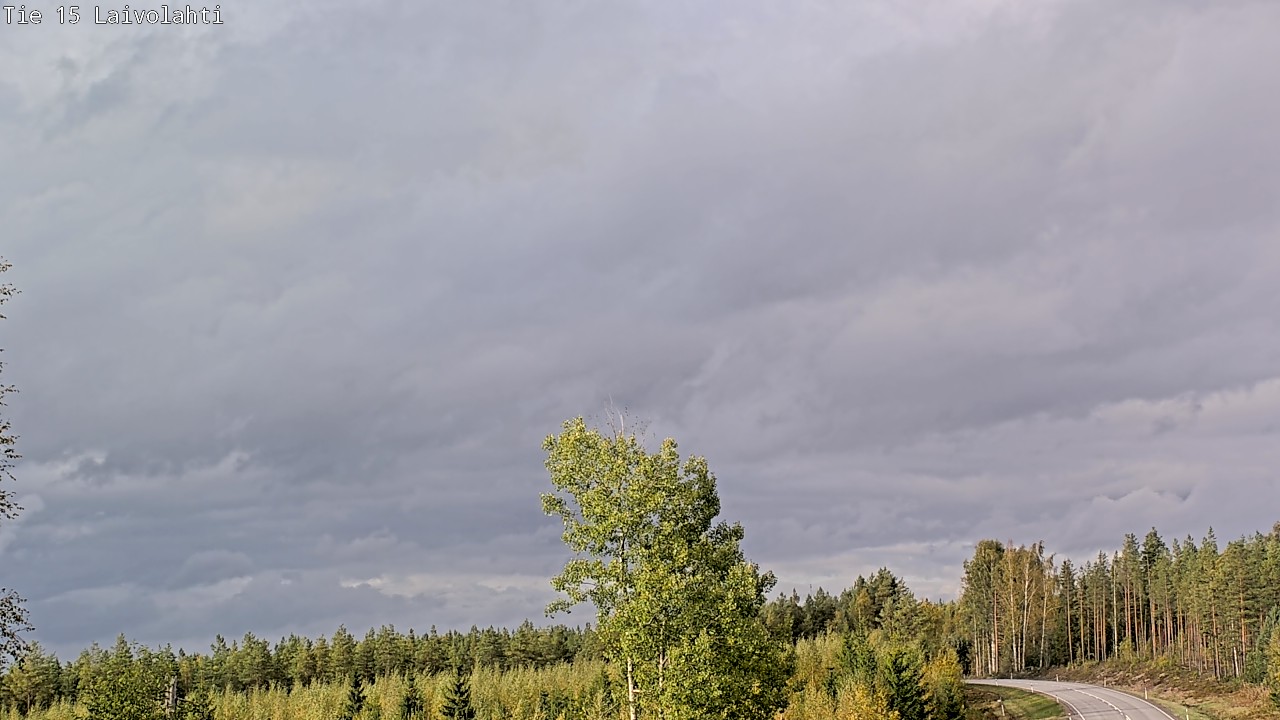 Weather Camera Image Road 15 Laivolahti, Mäntyharju, Etelä-Savo