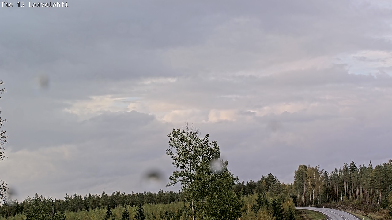 Weather Camera Image Road 15 Laivolahti, Mäntyharju, Etelä-Savo