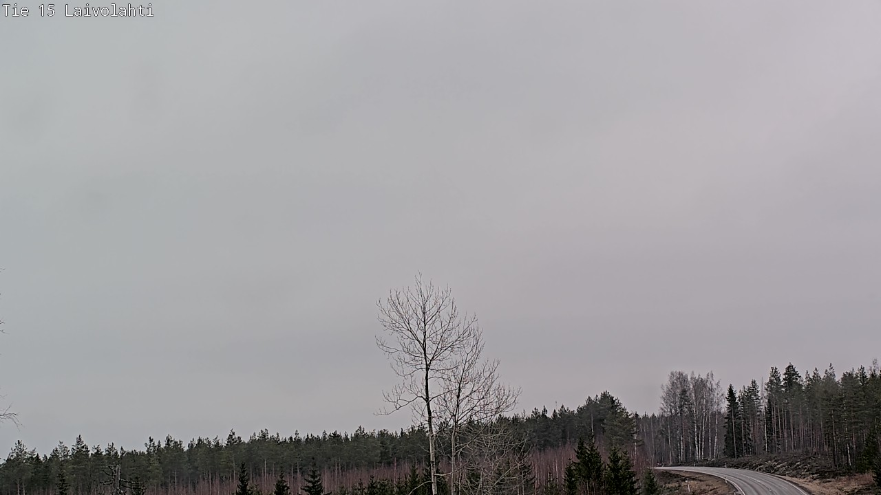 Weather Camera Image Väg 15 Laivolahti, Mäntyharju, Etelä-Savo