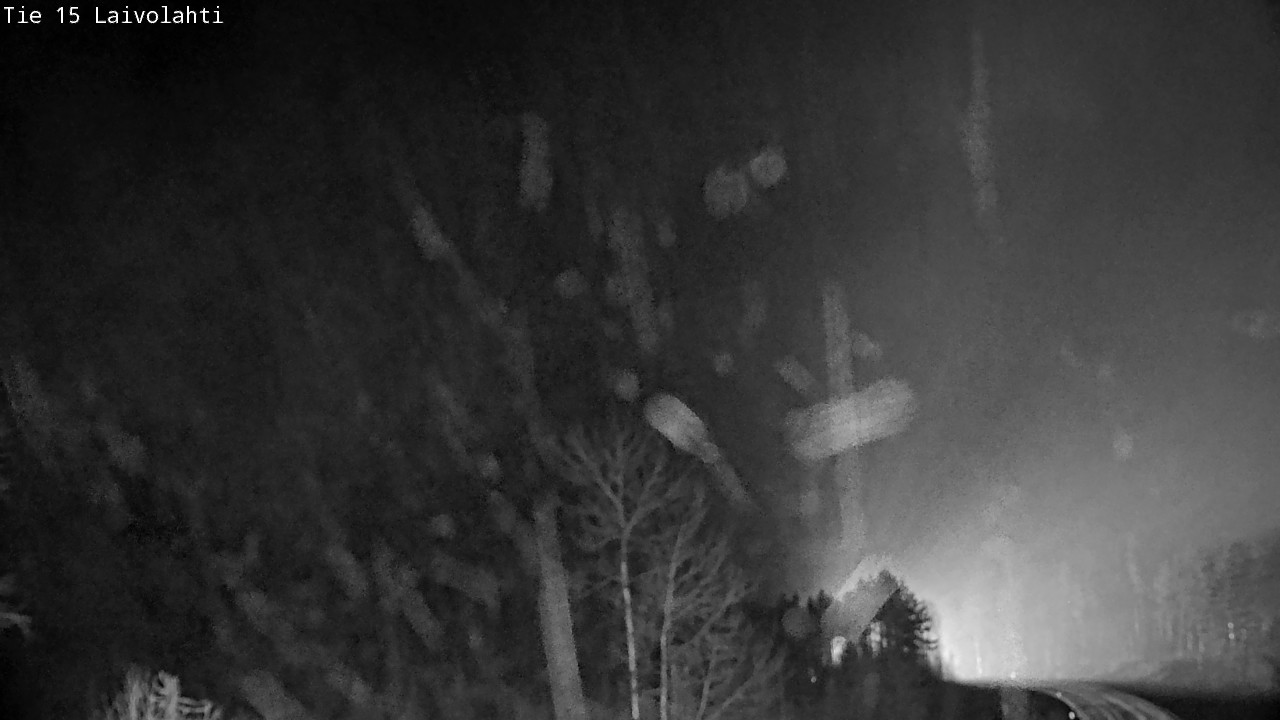 Weather Camera Image Väg 15 Laivolahti, Mäntyharju, Etelä-Savo