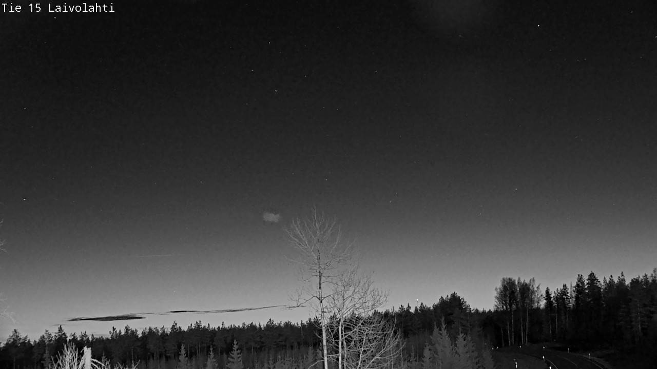 Weather Camera Image Väg 15 Laivolahti, Mäntyharju, Etelä-Savo