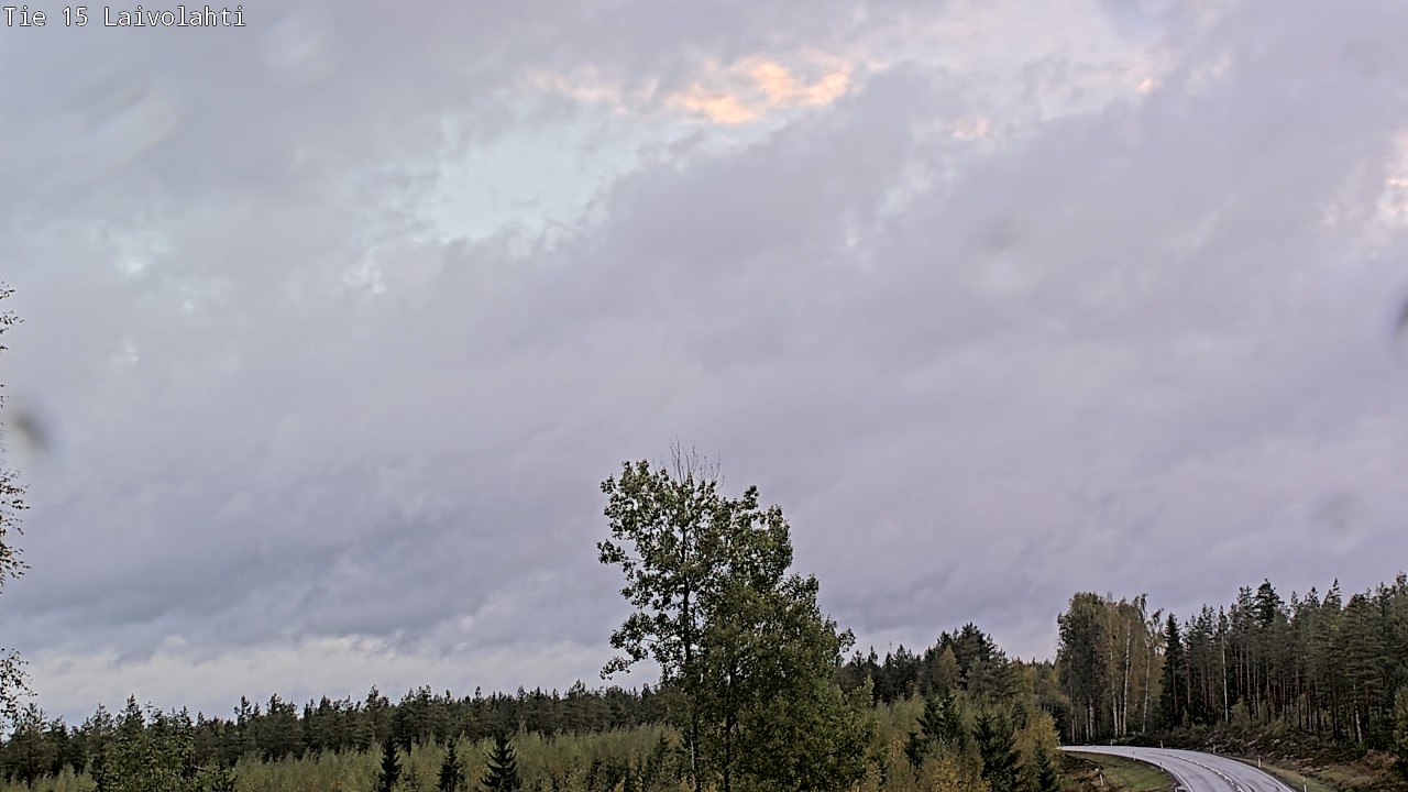 Weather Camera Image Road 15 Laivolahti, Mäntyharju, Etelä-Savo