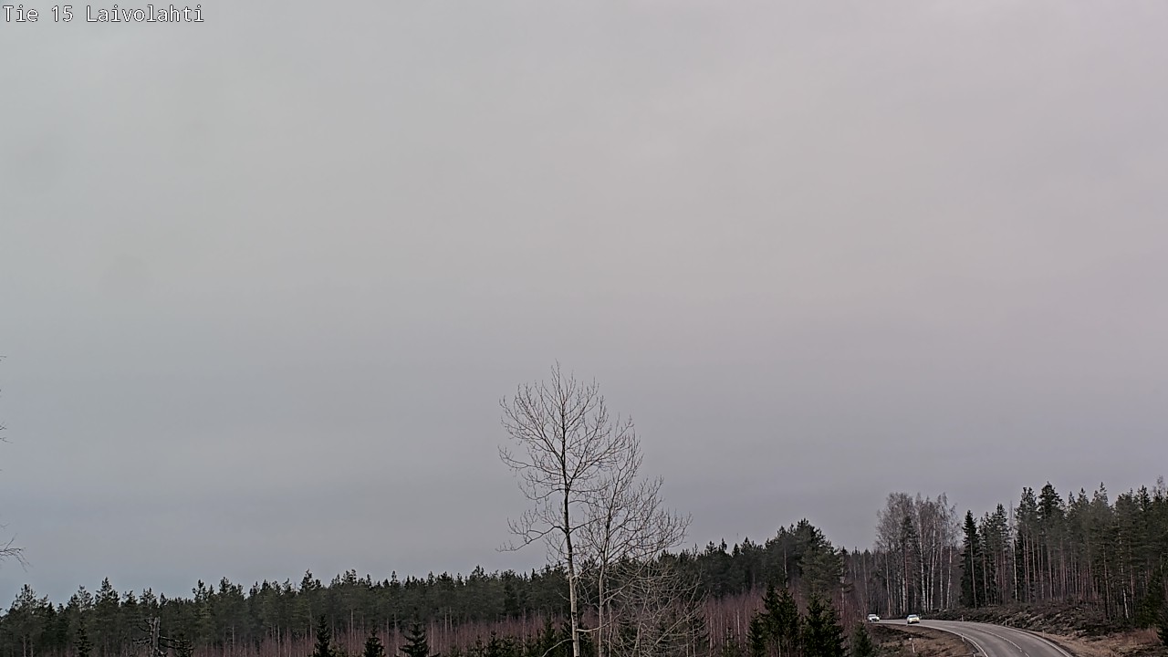 Weather Camera Image Road 15 Laivolahti, Mäntyharju, Etelä-Savo
