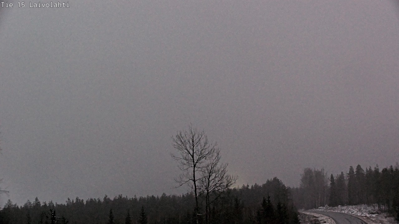 Weather Camera Image Väg 15 Laivolahti, Mäntyharju, Etelä-Savo