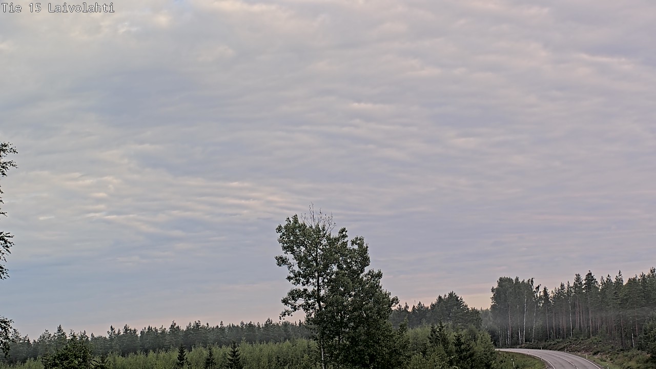 Weather Camera Image Road 15 Laivolahti, Mäntyharju, Etelä-Savo