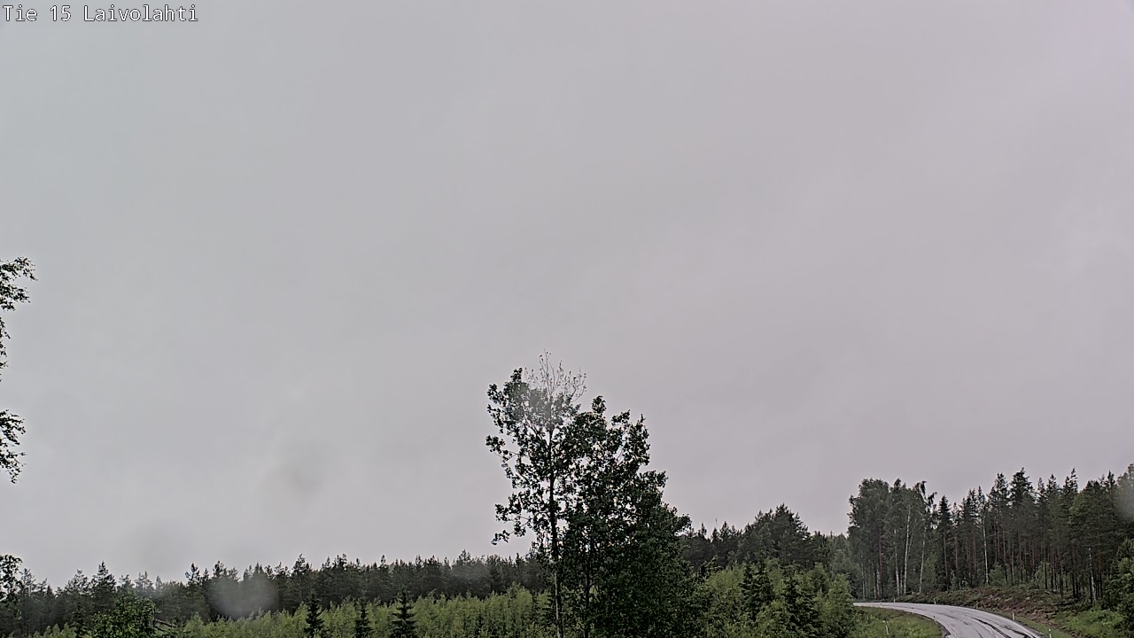 Weather Camera Image Road 15 Laivolahti, Mäntyharju, Etelä-Savo