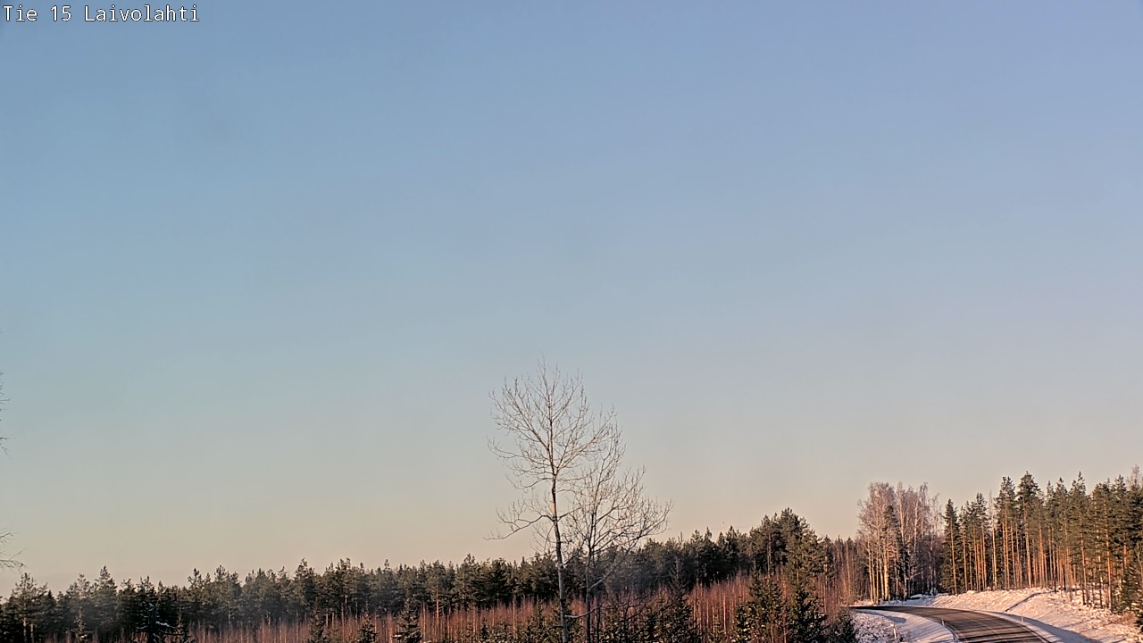 Kelikamerat Kuva Tie 15 Laivolahti, Mäntyharju, Etelä-Savo