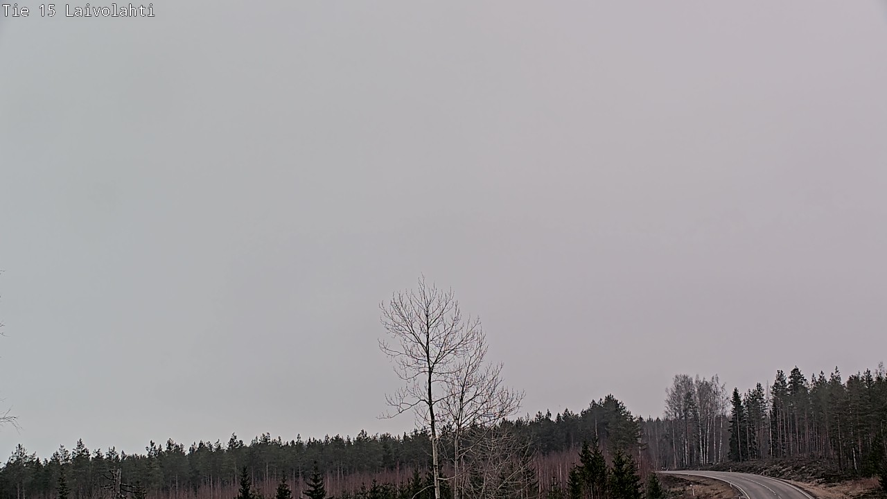 Weather Camera Image Road 15 Laivolahti, Mäntyharju, Etelä-Savo
