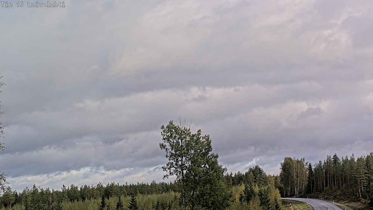 Weather Camera Image Road 15 Laivolahti, Mäntyharju, Etelä-Savo