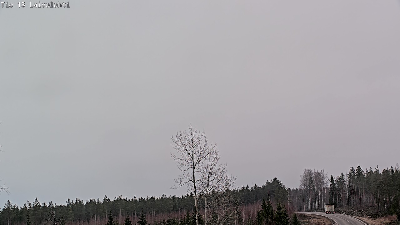 Weather Camera Image Road 15 Laivolahti, Mäntyharju, Etelä-Savo