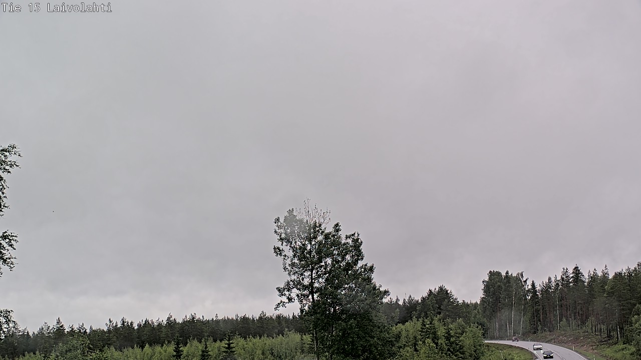 Weather Camera Image Road 15 Laivolahti, Mäntyharju, Etelä-Savo