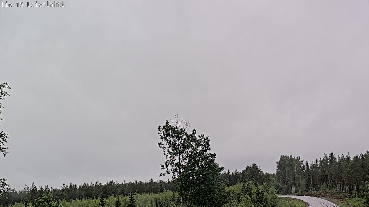 Weather Camera Image Road 15 Laivolahti, Mäntyharju, Etelä-Savo