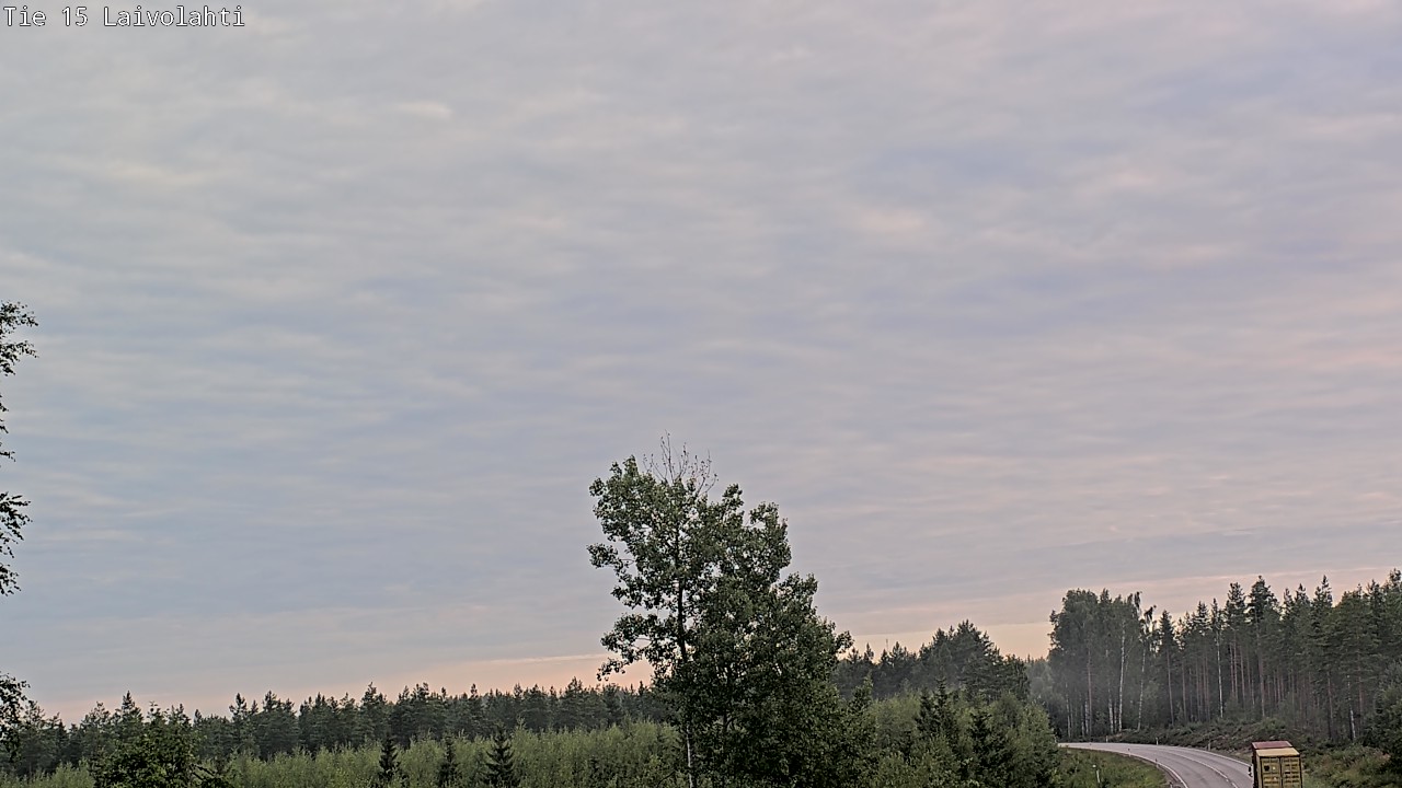 Weather Camera Image Road 15 Laivolahti, Mäntyharju, Etelä-Savo