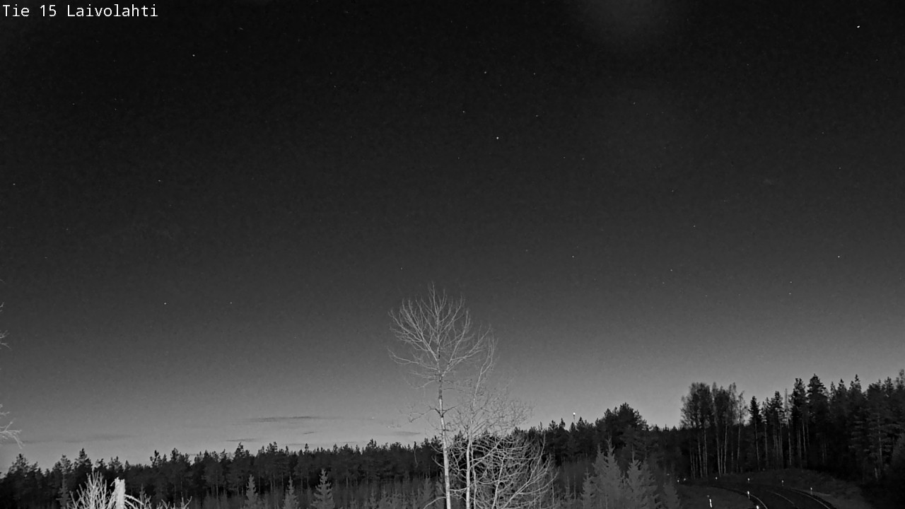 Weather Camera Image Väg 15 Laivolahti, Mäntyharju, Etelä-Savo
