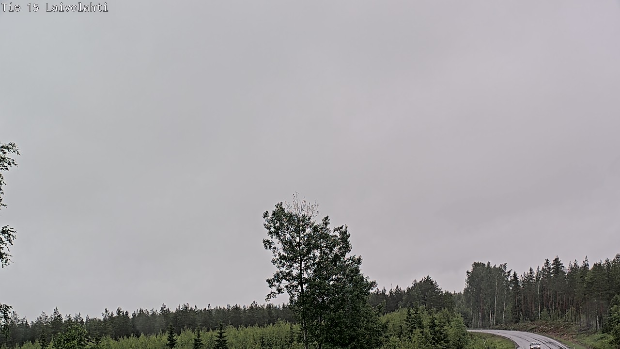 Weather Camera Image Road 15 Laivolahti, Mäntyharju, Etelä-Savo