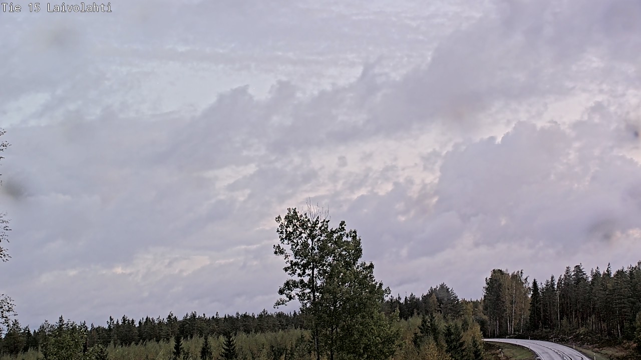 Weather Camera Image Road 15 Laivolahti, Mäntyharju, Etelä-Savo