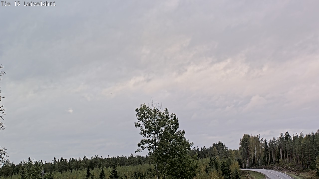 Weather Camera Image Road 15 Laivolahti, Mäntyharju, Etelä-Savo