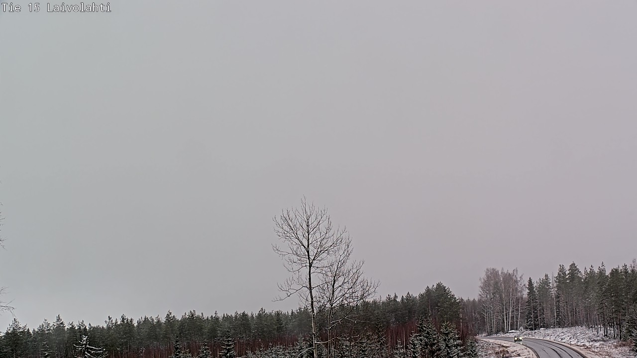 Weather Camera Image Väg 15 Laivolahti, Mäntyharju, Etelä-Savo
