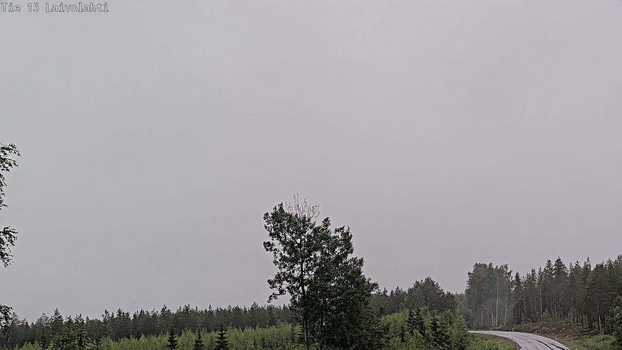 Weather Camera Image Road 15 Laivolahti, Mäntyharju, Etelä-Savo