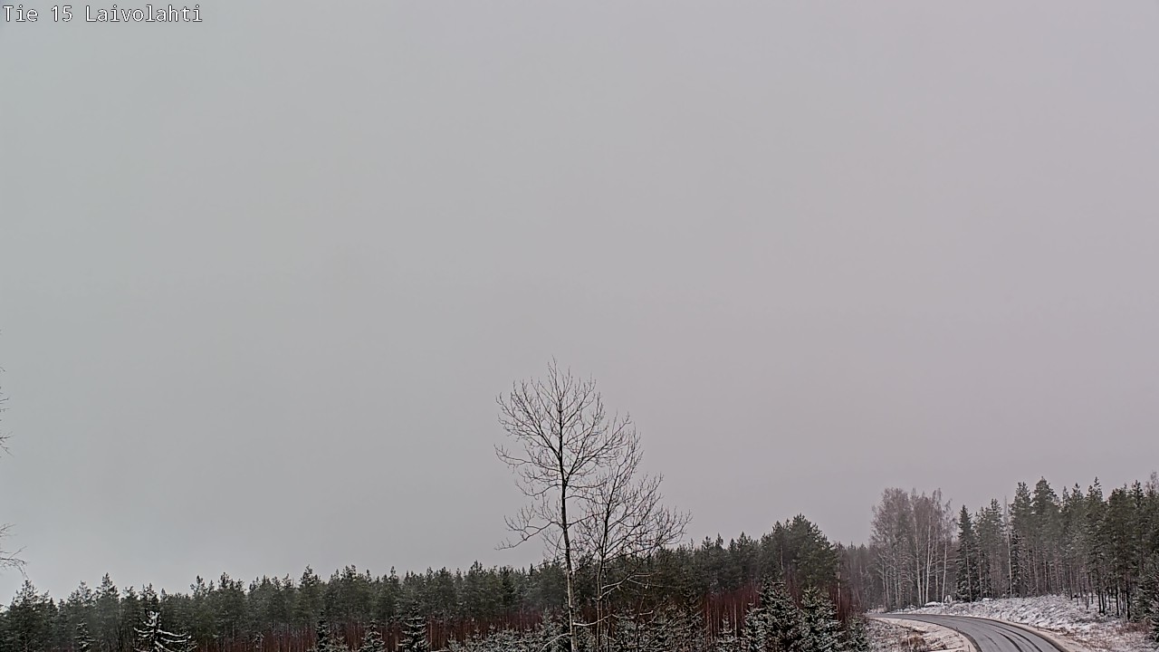 Weather Camera Image Väg 15 Laivolahti, Mäntyharju, Etelä-Savo
