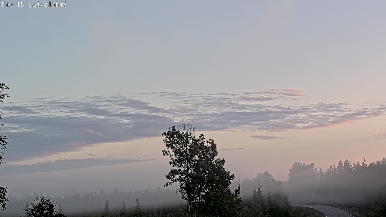 Weather Camera Image Väg 15 Laivolahti, Mäntyharju, Etelä-Savo