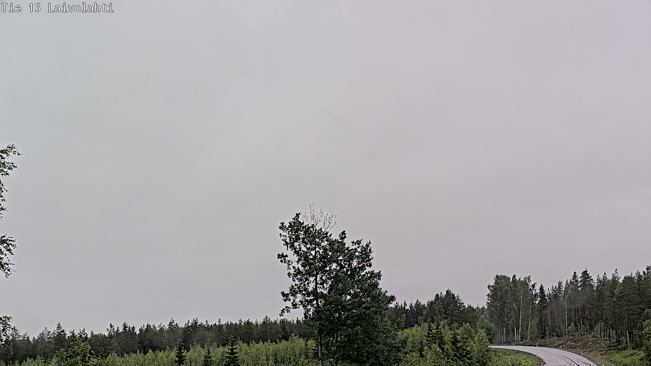 Weather Camera Image Road 15 Laivolahti, Mäntyharju, Etelä-Savo