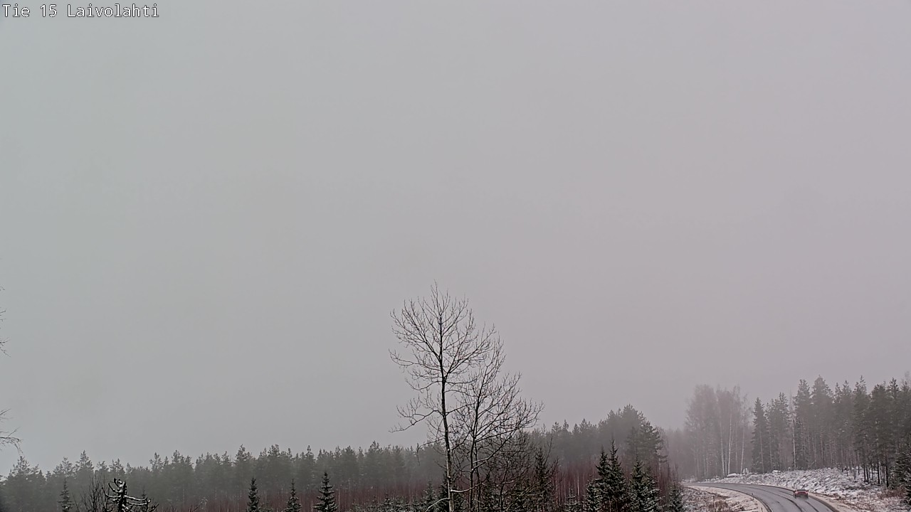 Weather Camera Image Väg 15 Laivolahti, Mäntyharju, Etelä-Savo