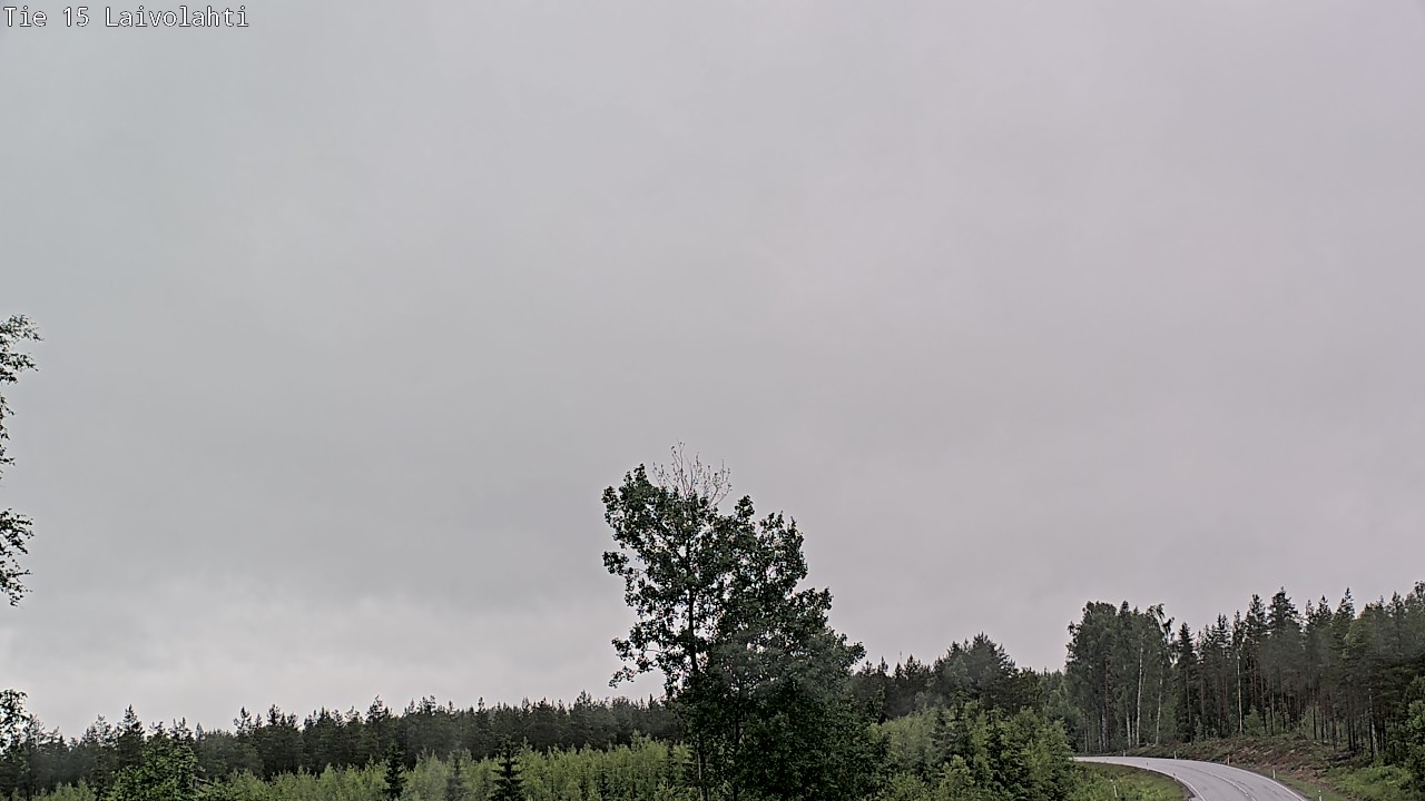 Weather Camera Image Road 15 Laivolahti, Mäntyharju, Etelä-Savo