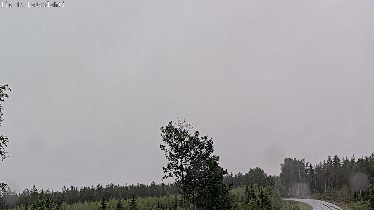 Weather Camera Image Road 15 Laivolahti, Mäntyharju, Etelä-Savo