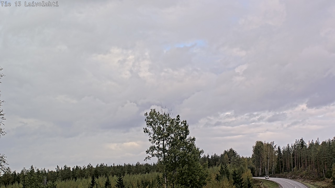 Weather Camera Image Road 15 Laivolahti, Mäntyharju, Etelä-Savo