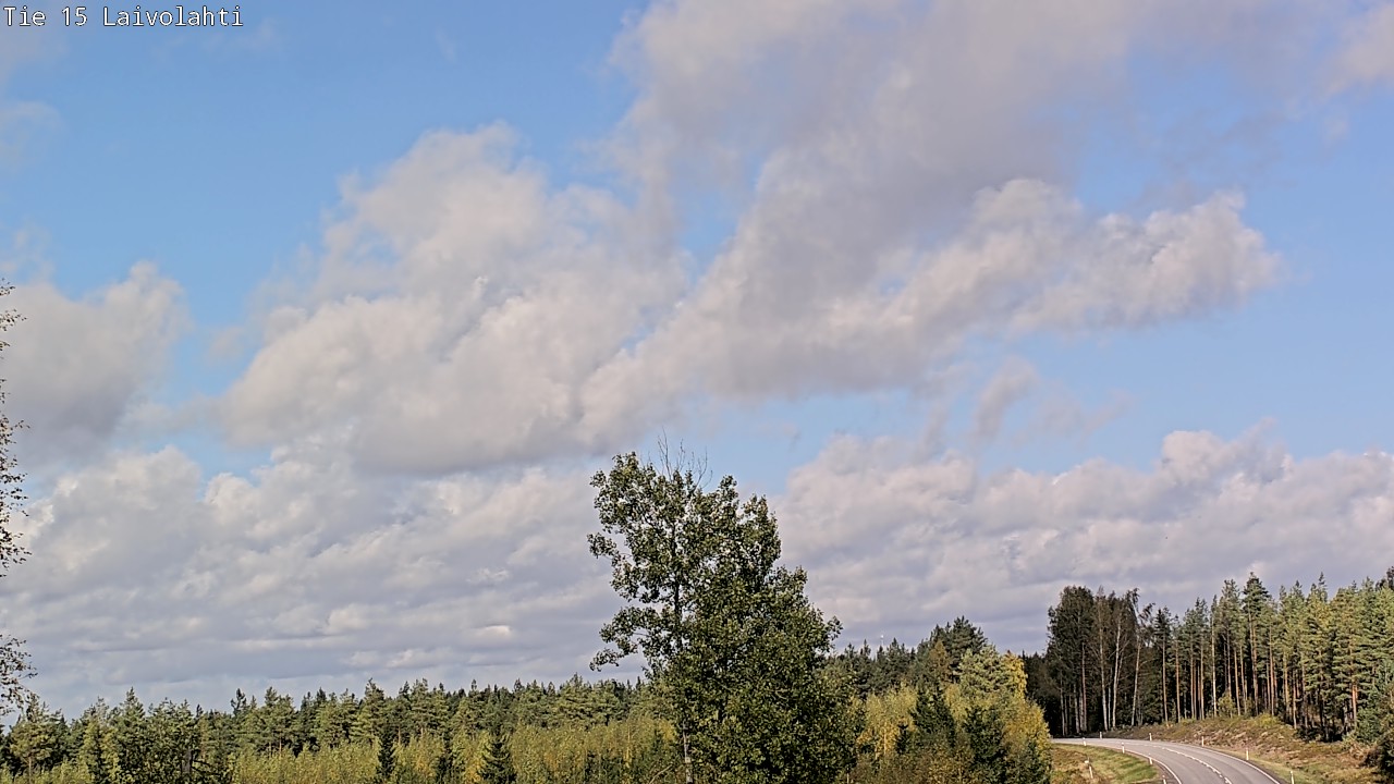 Kelikamerat Kuva Tie 15 Laivolahti, Mäntyharju, Etelä-Savo