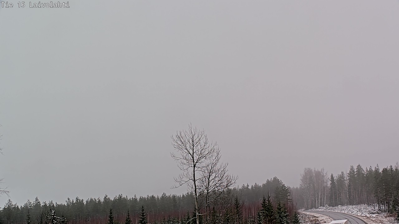 Weather Camera Image Väg 15 Laivolahti, Mäntyharju, Etelä-Savo