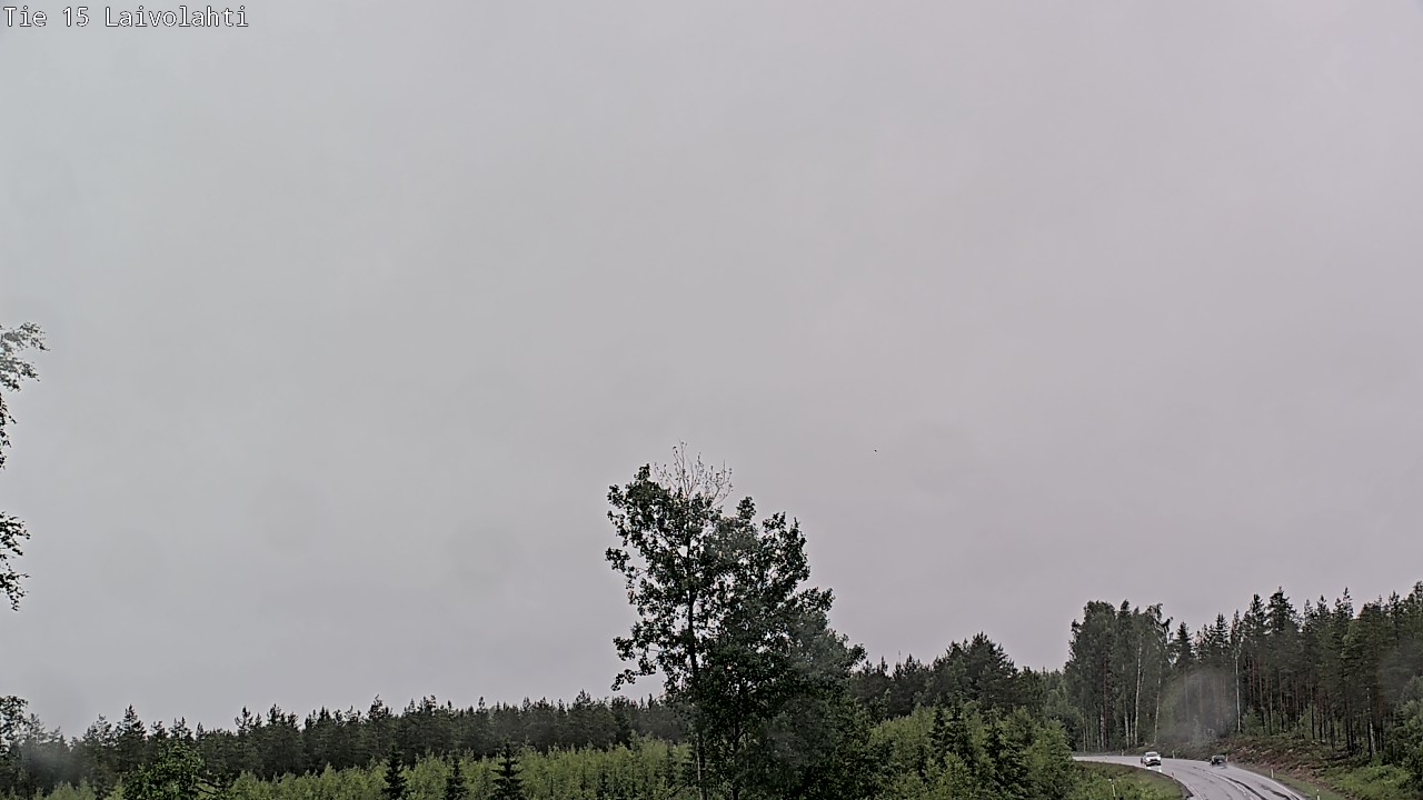 Weather Camera Image Road 15 Laivolahti, Mäntyharju, Etelä-Savo
